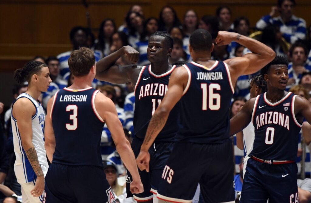 NCAA Basketball: Arizona at Duke